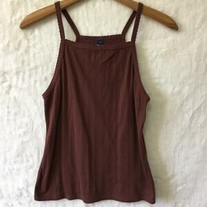 Old Navy Brown EyeletTank Top